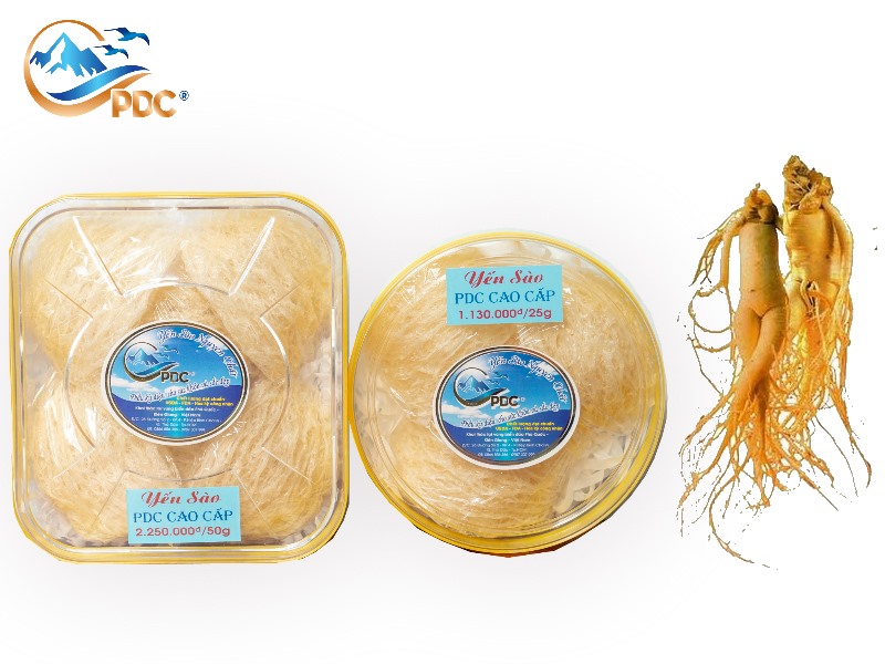 Yến sào nguyên chất PDC – Thương hiệu yến sào hàng đầu Việt Nam.